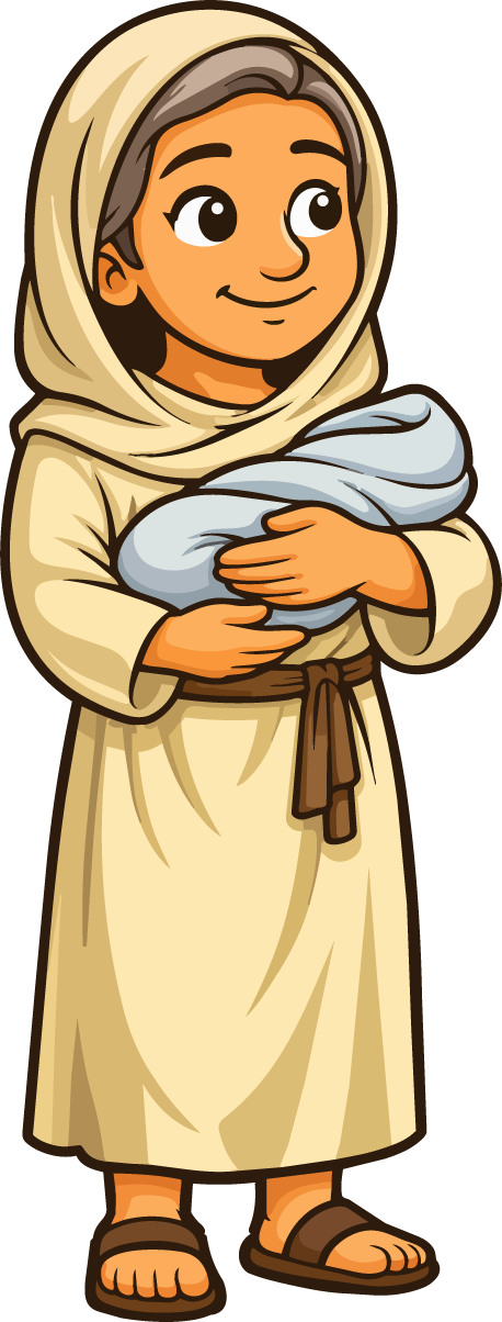 Sarah with Baby Isaac