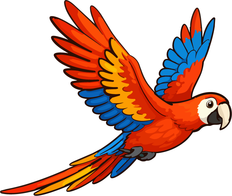 Parrot Flying