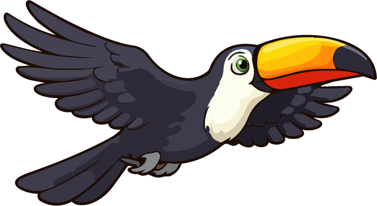 Flying Toucan