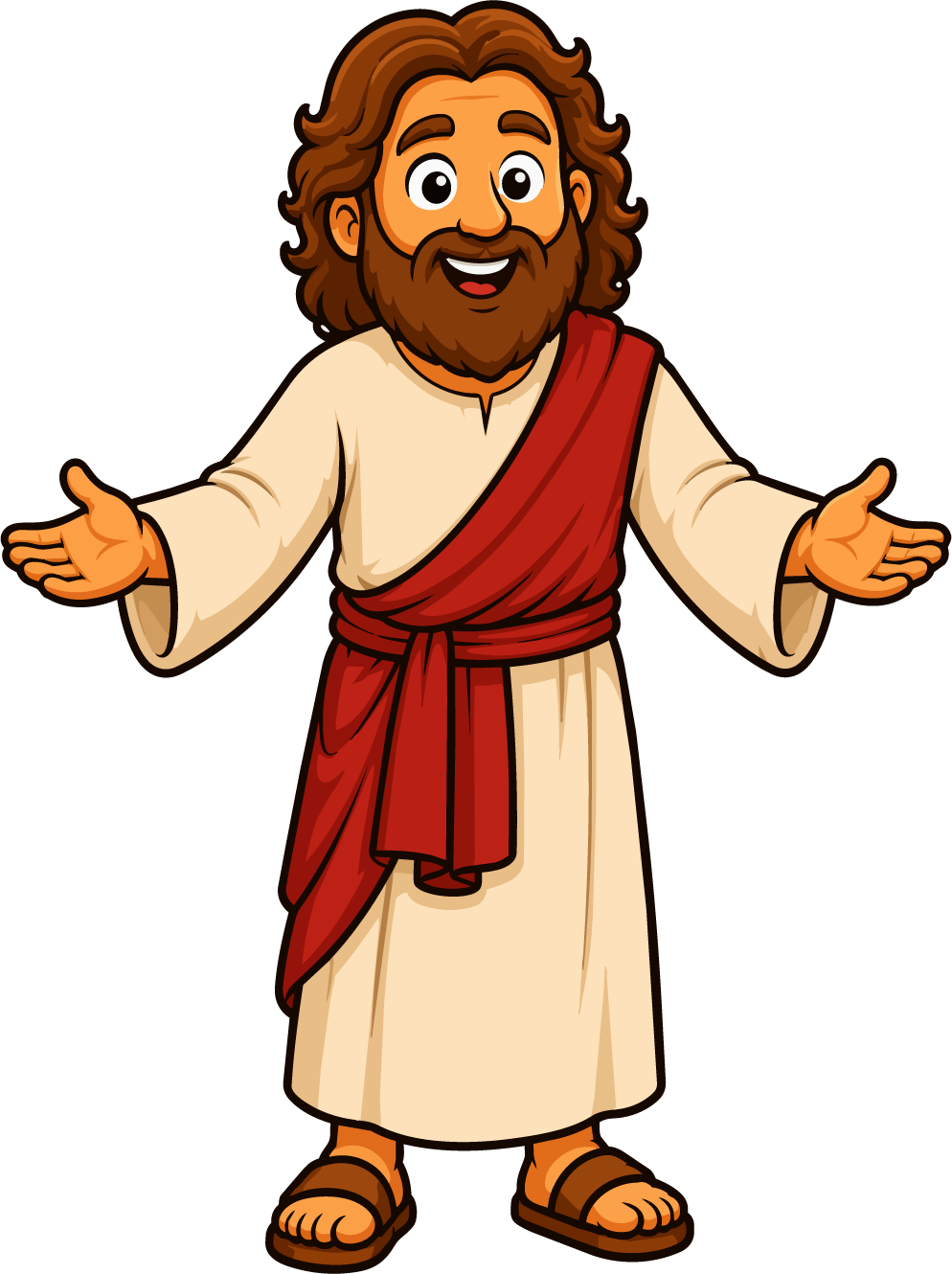 Jesus With Open Arms