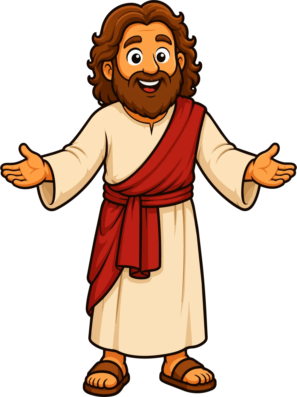 Jesus With Open Arms