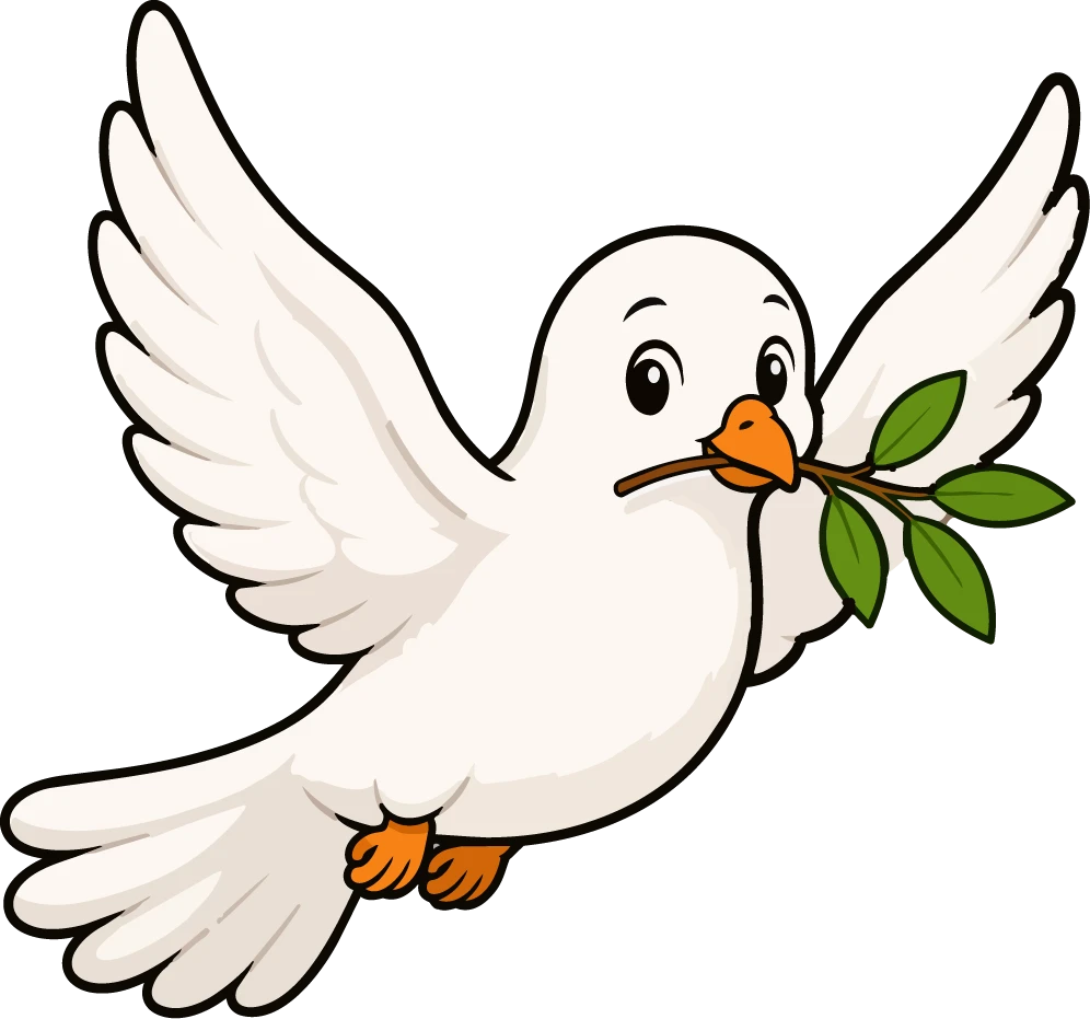 A Dove and Olive Branch