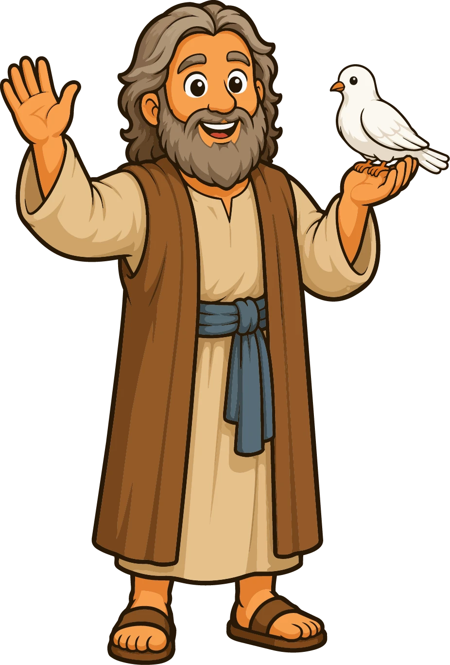 Noah Waving
