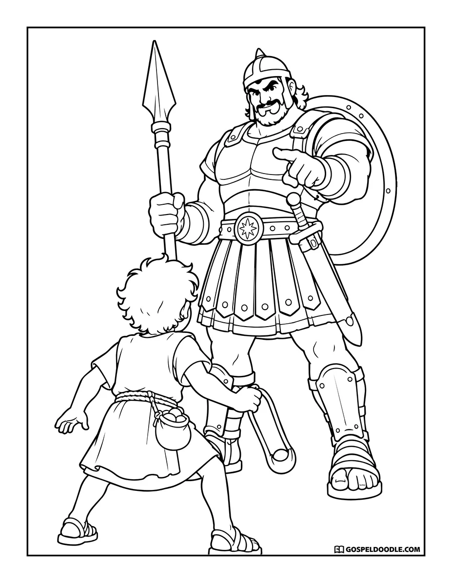David Fights Goliath