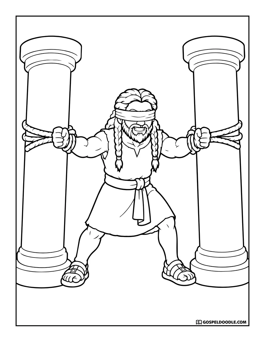 Samson and the Pillars