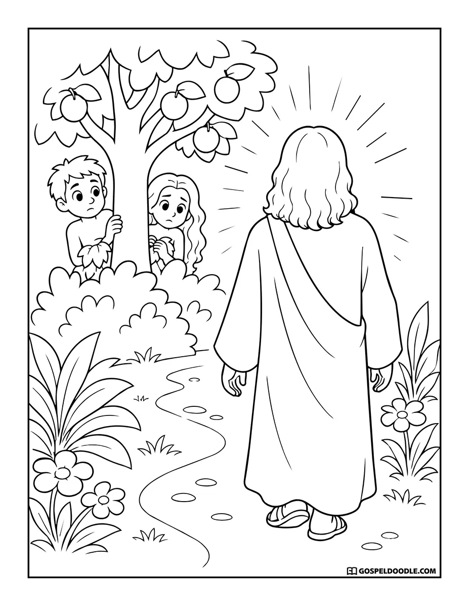 Adam and Eve Hide from God