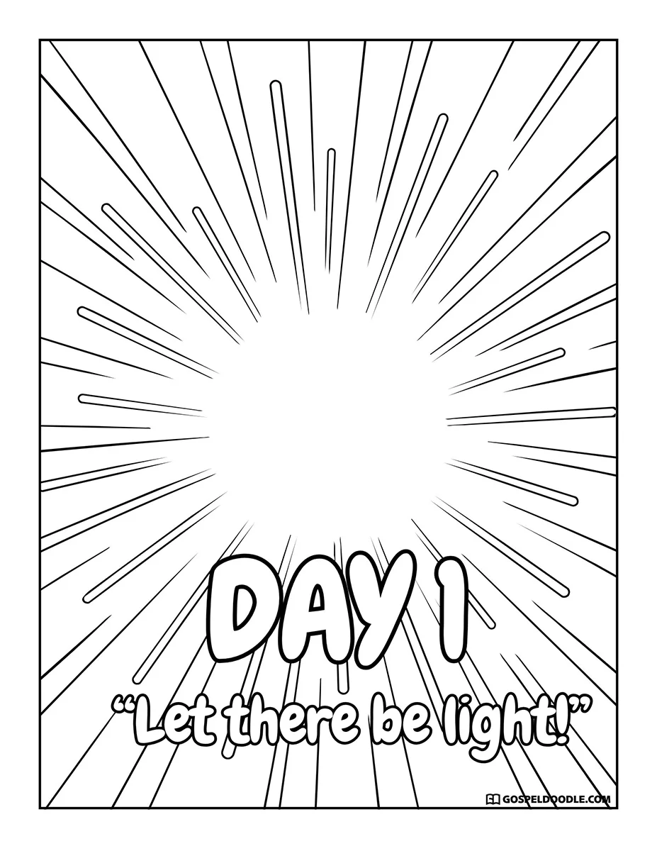 Creation: Day 1
