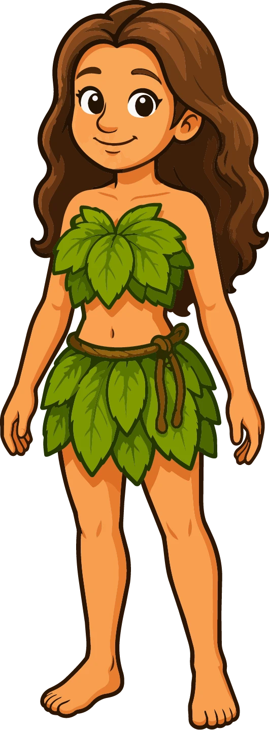 Eve Standing with a Smile