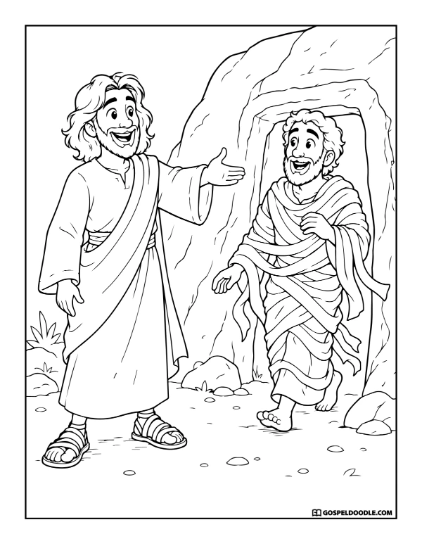 Jesus Raises Lazarus