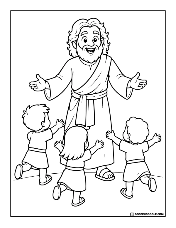 Jesus Welcomes the Children