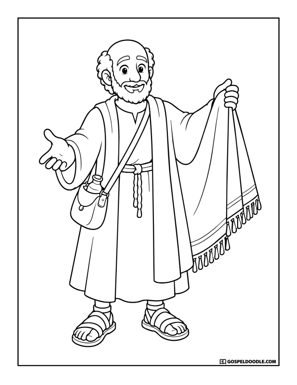Elisha Wearing Elijah's Mantle