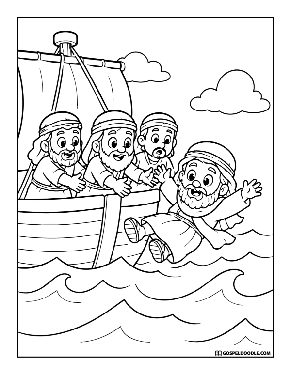 Jonah Thrown Off Ship