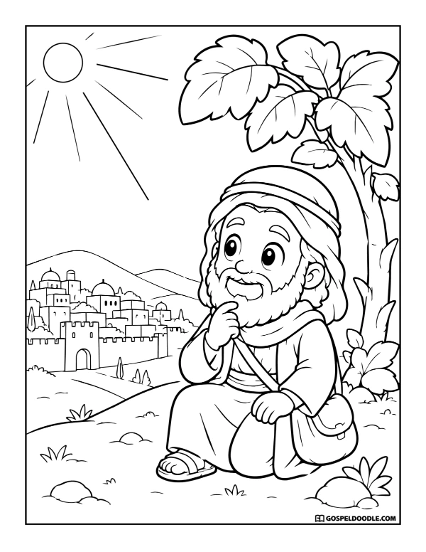Jonah Looks at Nineveh