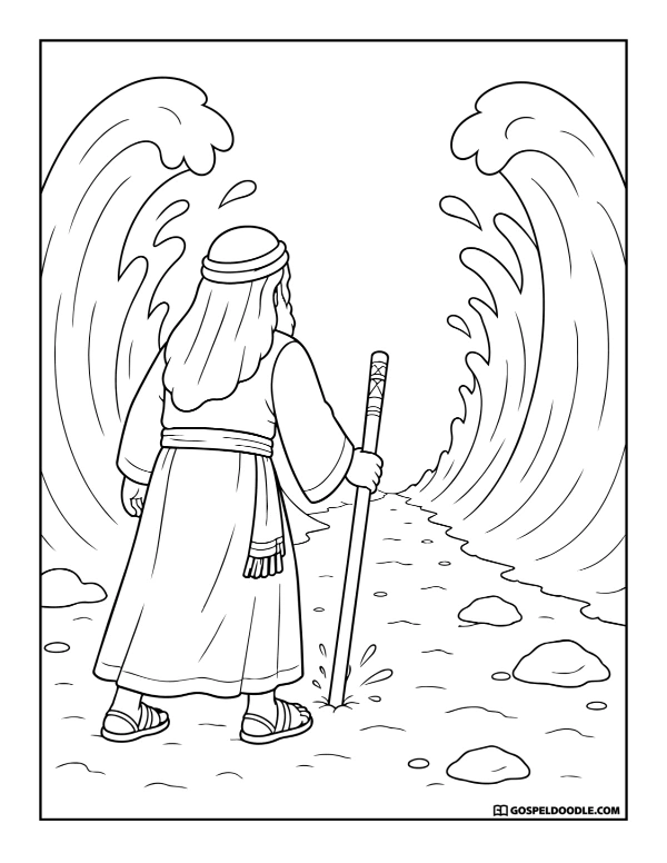 Moses Parts the Red Sea
