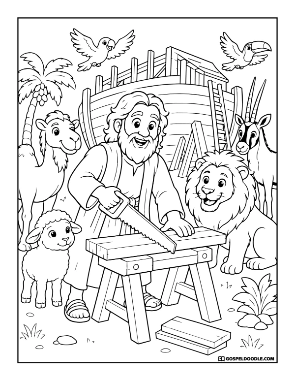 Noah Builds the Ark